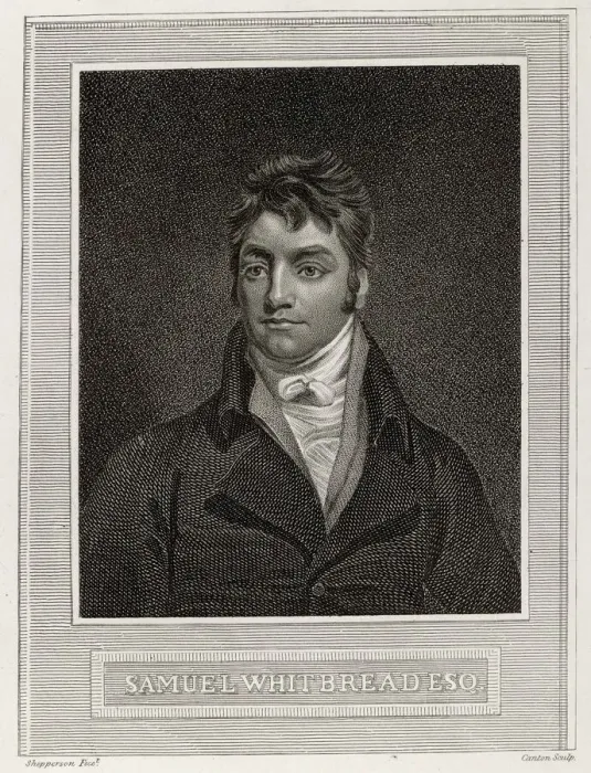 Gerahmter Druck : Samuel Whitbread Gerahmter Druck : Samuel Whitbread