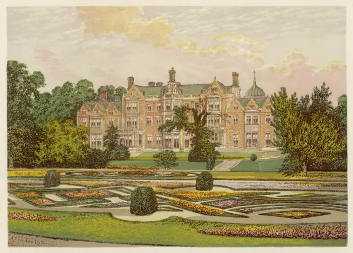 Gerahmter Druck : Sandringham (Moris) Gerahmter Druck : Sandringham (Moris)