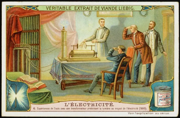 Gerahmter Druck : Wissenschaft / Tesla Gerahmter Druck : Wissenschaft / Tesla