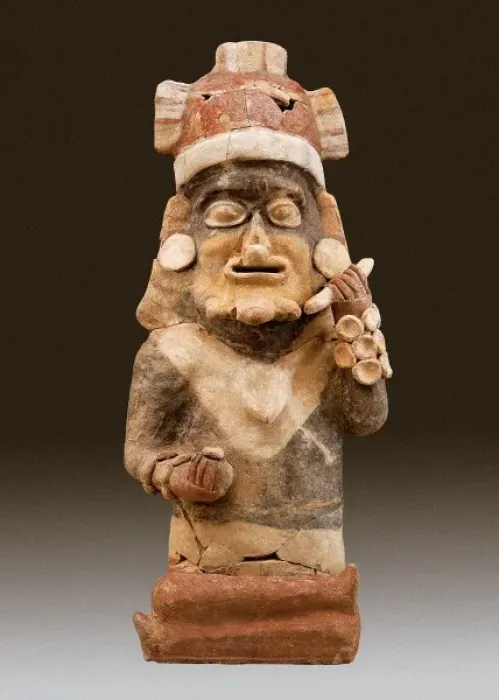 Gerahmter Druck : Sitzender Figur Gerahmter Druck : Sitzender Figur