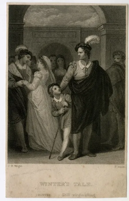 Gerahmter Druck : William Shakespeares Wintermärchen Gerahmter Druck : William Shakespeares Wintermärchen