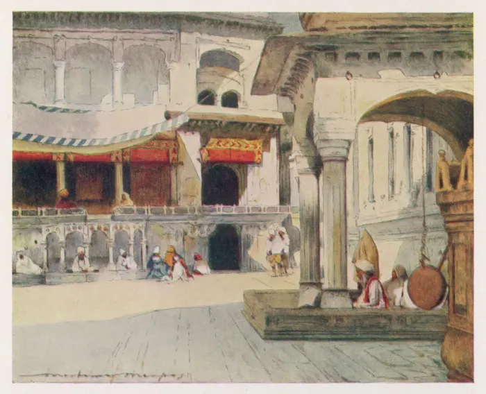 Gerahmter Druck : Sikhtempel, Amritser Gerahmter Druck : Sikhtempel, Amritser