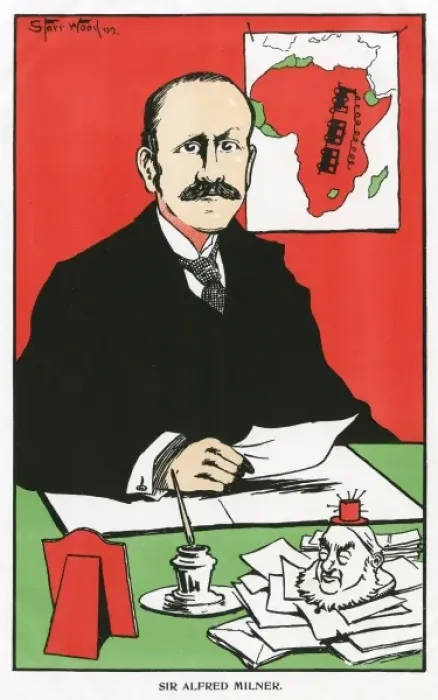 Gerahmter Druck : Herr Alfred Milner Gerahmter Druck : Herr Alfred Milner