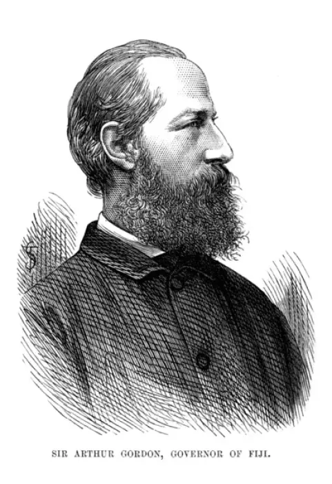 Gerahmter Druck : Herr Arthur Gordon Gerahmter Druck : Herr Arthur Gordon