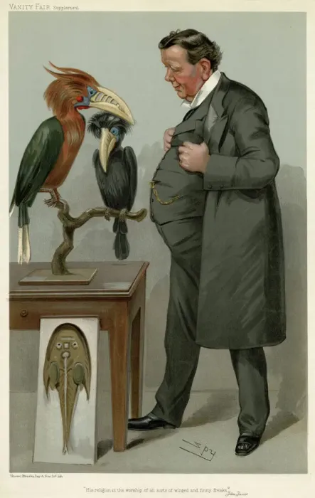Gerahmter Druck : Edwin Rainer Lankaster, Herr Gerahmter Druck : Edwin Rainer Lankaster, Herr
