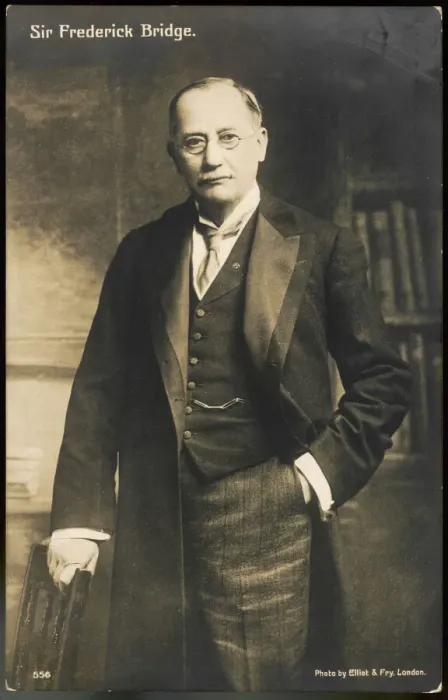 Gerahmter Druck : Herr Friedrich Brücke