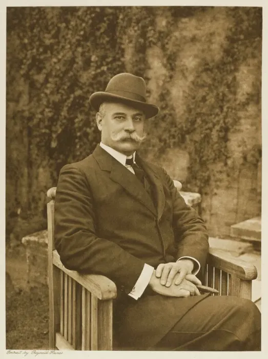 Gerahmter Druck : Herr Friedrich Treves Gerahmter Druck : Herr Friedrich Treves