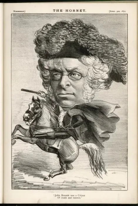 Gerahmter Druck : Herr Johann Bennett Gerahmter Druck : Herr Johann Bennett