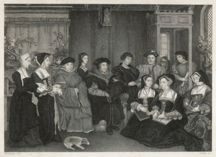 Gerahmter Druck : Herr Thomas Moore