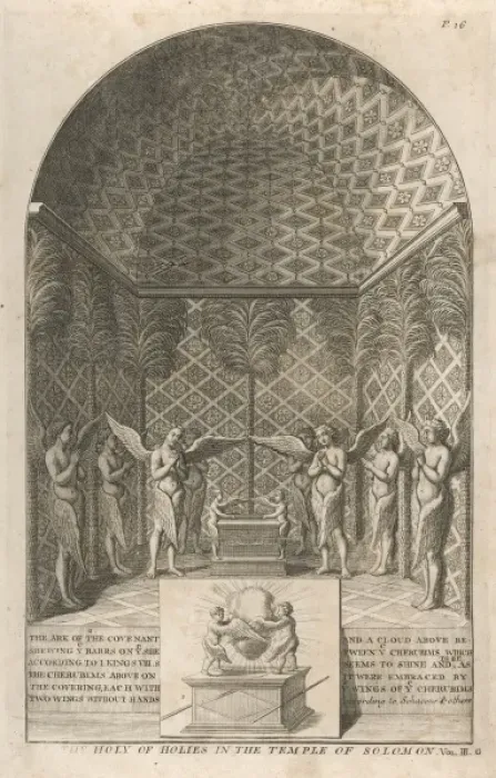 Gerahmter Druck : Solomens Tempel, HoH Gerahmter Druck : Solomens Tempel, HoH