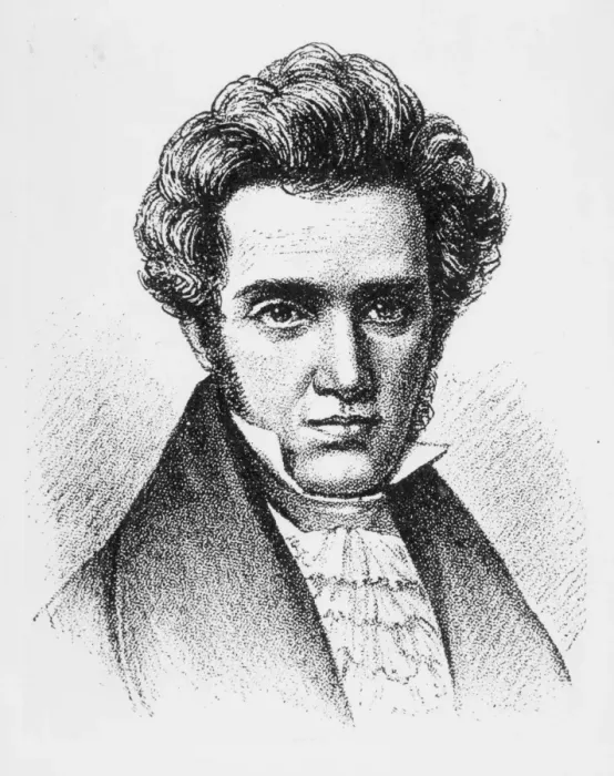 Gerahmter Druck : Søren Aabye Kierkegaard Gerahmter Druck : Søren Aabye Kierkegaard