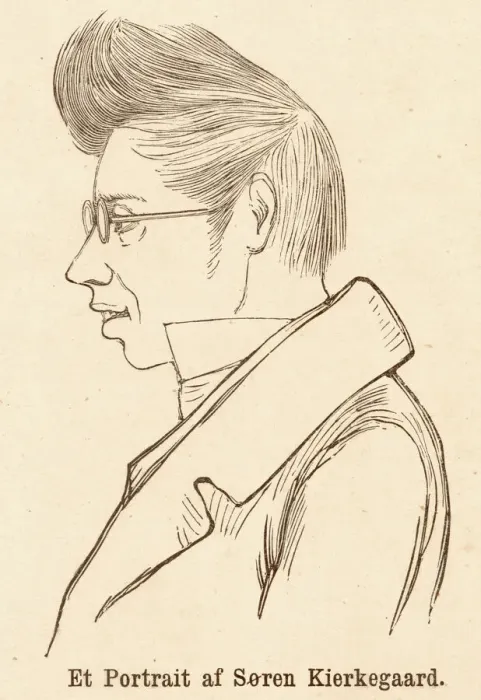 Gerahmter Druck : Søren Kierkegaard Gerahmter Druck : Søren Kierkegaard