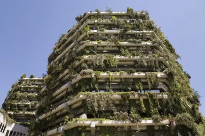 Gerahmter Druck : Spanien, Barcellona, Edificio Planetra Gerahmter Druck : Spanien, Barcellona, Edificio Planetra