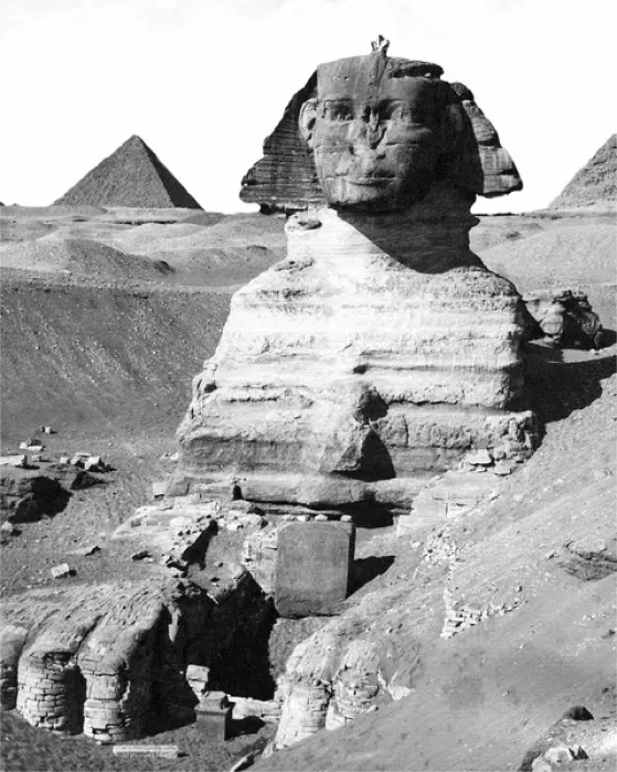 Gerahmter Druck : Die Sphinx Ägypten Gerahmter Druck : Die Sphinx Ägypten