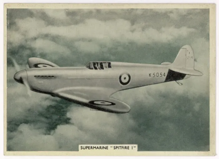 Gerahmter Druck : Spitfire am Beginn des Krieges Gerahmter Druck : Spitfire am Beginn des Krieges
