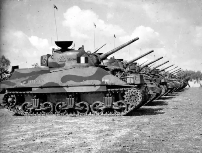 Gerahmter Druck : Eine Sqn Panzer Gerahmter Druck : Eine Sqn Panzer