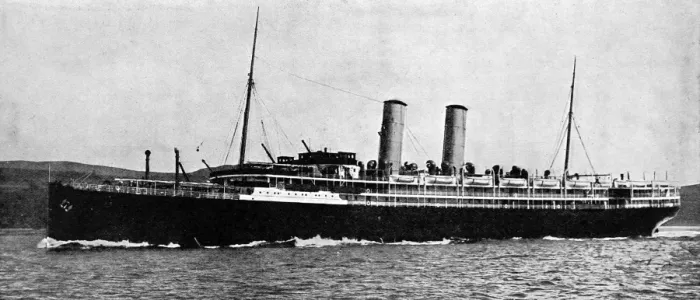 Gerahmter Druck : Die SS Orsova, 1909 Gerahmter Druck : Die SS Orsova, 1909