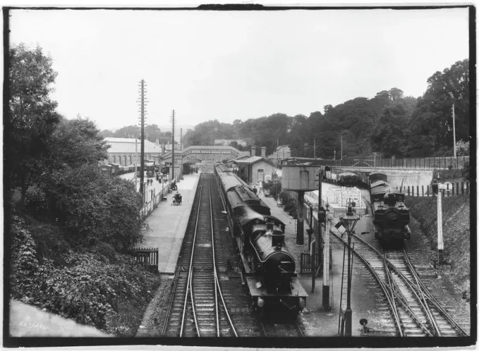 Gerahmter Druck : Staustell - 1912 Gerahmter Druck : Staustell - 1912