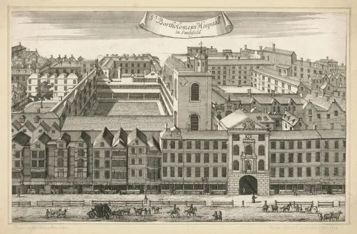 Gerahmter Druck : St.Barts / 1721 / Plan Gerahmter Druck : St.Barts / 1721 / Plan