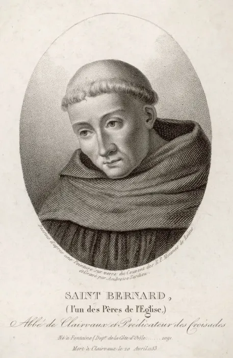Gerahmter Druck : Bernhard von Clairvaux Gerahmter Druck : Bernhard von Clairvaux