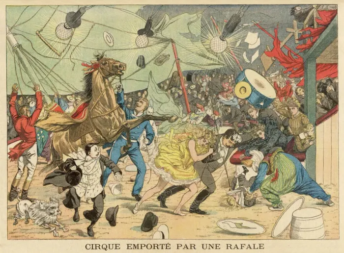 Gerahmter Druck : Circus St Etienne / 1903 Gerahmter Druck : Circus St Etienne / 1903
