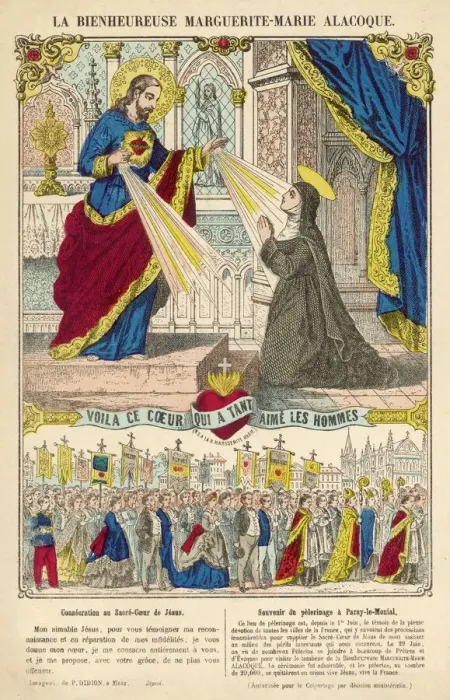 Gerahmter Druck : Die Heilige Margarete Gerahmter Druck : Die Heilige Margarete
