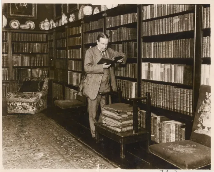Gerahmter Druck : Stanhald Bäldwin-Bibliothek Gerahmter Druck : Stanhald Bäldwin-Bibliothek