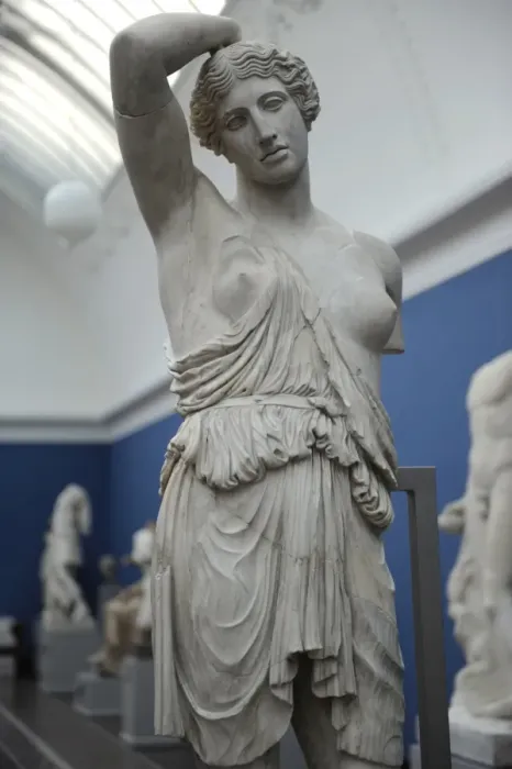 Gerahmter Druck : Büste von Sciarra Amazonos, Marmor, 2 Jahrhundert n. Chr., Römer Gerahmter Druck : Büste von Sciarra Amazonos, Marmor, 2 Jahrhundert n. Chr., Römer