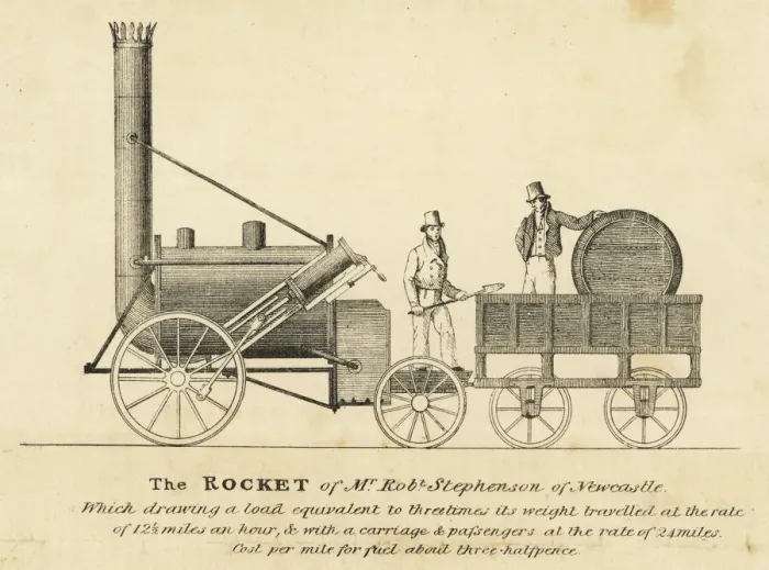 Gerahmter Druck : Stephenson's Rocket Gerahmter Druck : Stephenson's Rocket
