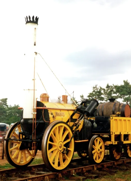 Gerahmter Druck : Stephenson's Rocket Replica Gerahmter Druck : Stephenson's Rocket Replica