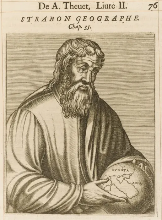 Gerahmter Druck : Strabon von Theben Gerahmter Druck : Strabon von Theben