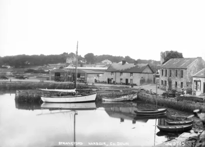 Gerahmter Druck : Strangford, County Down