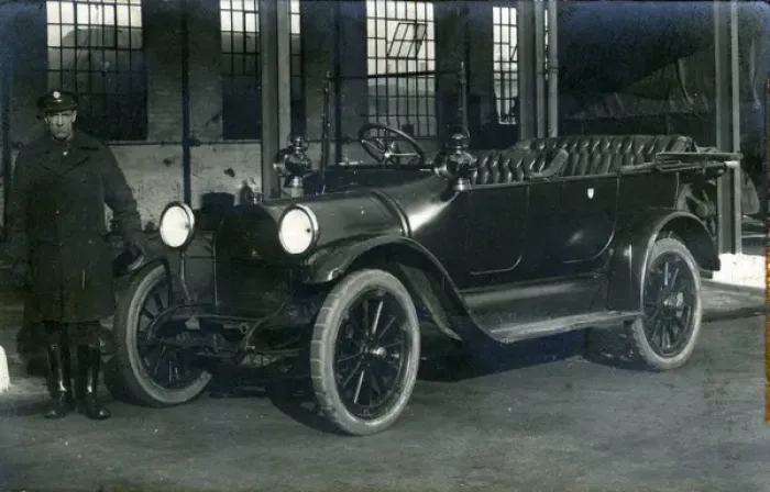 Gerahmter Druck : Studebaker Vintagefahrzeug