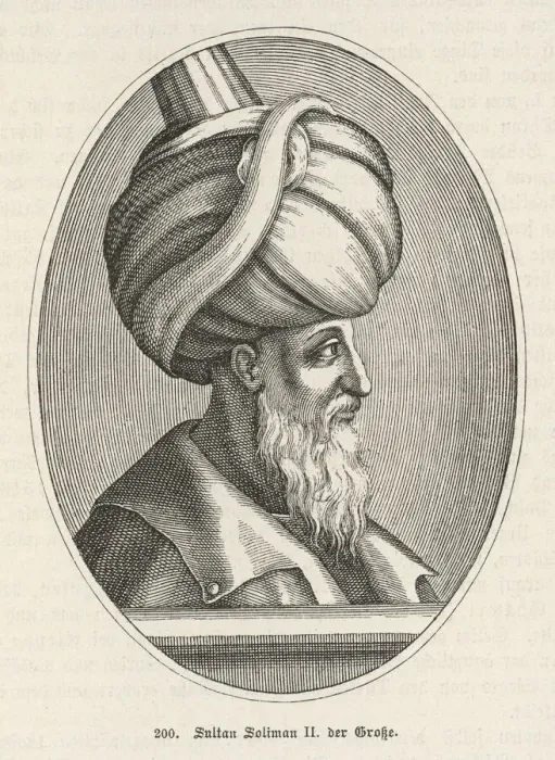 Gerahmter Druck : Suleiman der Prächtige Gerahmter Druck : Suleiman der Prächtige
