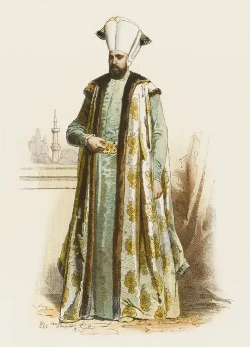 Gerahmter Druck : Osman I Sultan Gerahmter Druck : Osman I Sultan