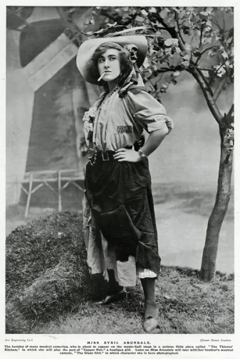 Gerahmter Druck : Sybille Arundel