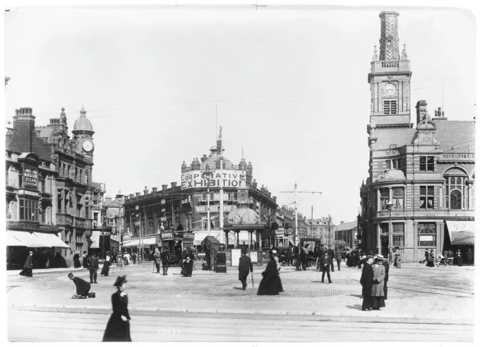Gerahmter Druck : Talbot-Square, Blackpool Gerahmter Druck : Talbot-Square, Blackpool