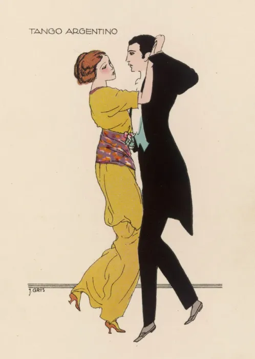 Gerahmter Druck : Argentinischer Tango Gerahmter Druck : Argentinischer Tango