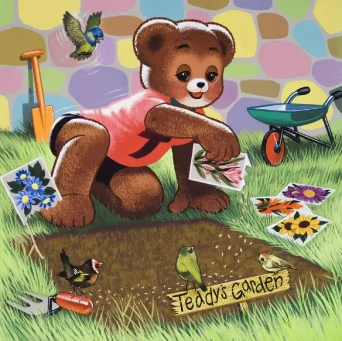 Gerahmter Druck : Bär Teddy Gerahmter Druck : Bär Teddy