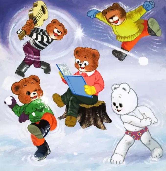 Gerahmter Druck : Bären Teddy Gerahmter Druck : Bären Teddy