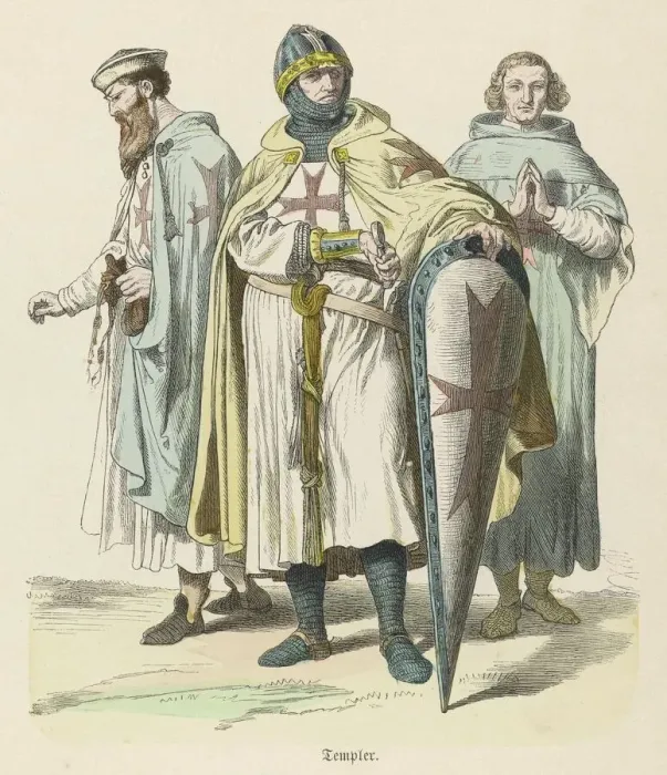 Gerahmter Druck : Templer (Münchner) Gerahmter Druck : Templer (Münchner)
