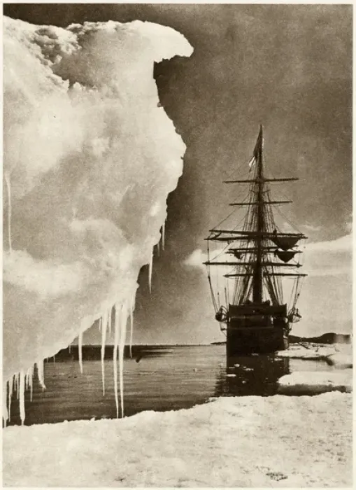 Gerahmter Druck : Die Terra-Nova-Expedition Gerahmter Druck : Die Terra-Nova-Expedition