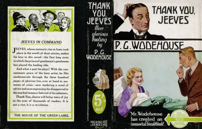Gerahmter Druck : Vielen Dank, Herr Jeeves! Gerahmter Druck : Vielen Dank, Herr Jeeves!