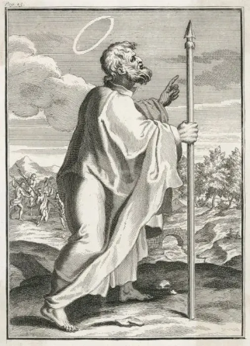 Gerahmter Druck : Thomas der Apostel II Gerahmter Druck : Thomas der Apostel II