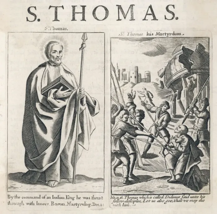 Gerahmter Druck : Thomas der Apostel Gerahmter Druck : Thomas der Apostel