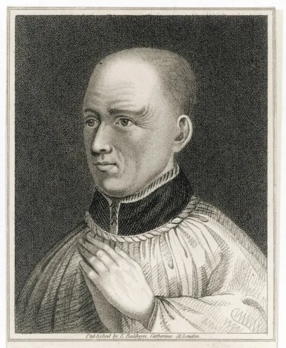 Gerahmter Druck : Thomas von Beauvais, Märtyrer Gerahmter Druck : Thomas von Beauvais, Märtyrer