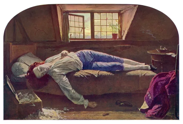 Gerahmter Druck : Thomas Chatterton Gerahmter Druck : Thomas Chatterton