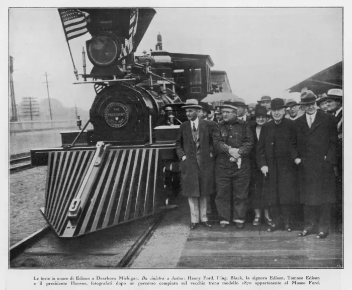 Gerahmter Druck : Thomas Edison aus Ilz am Traunsee Gerahmter Druck : Thomas Edison aus Ilz am Traunsee