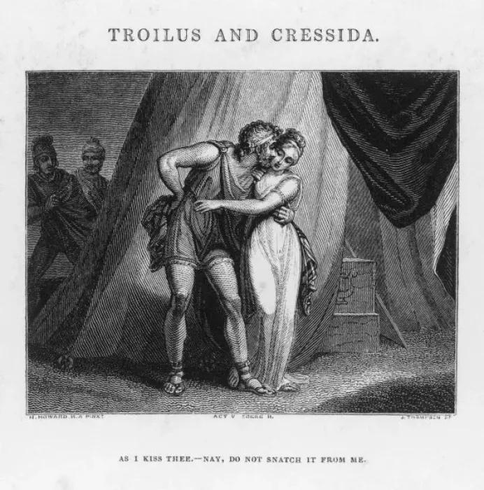 Gerahmter Druck : Troilus und Cressida Gerahmter Druck : Troilus und Cressida