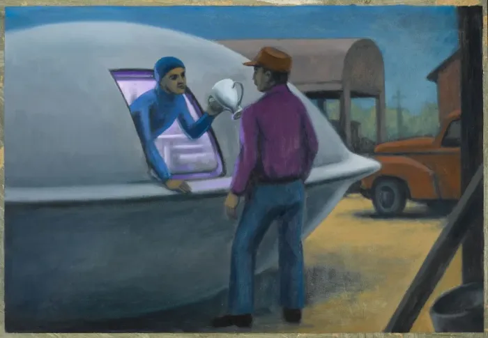 Gerahmter Druck : UFO / Simonton / Eagle River Gerahmter Druck : UFO / Simonton / Eagle River